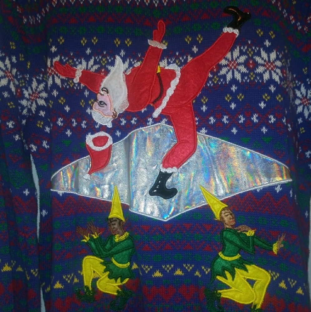 Vogue Santa & Elves Christmas Sweater